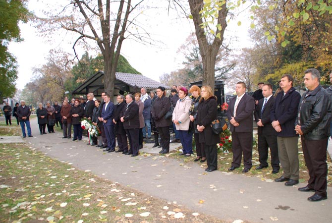 Megemlékezés Szenttamáson 2016. november 2.
